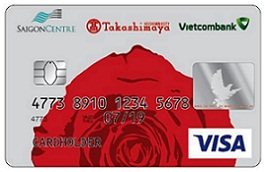 Saigon Center - Takashimaya - Vietcombank Visa Standard Credit card