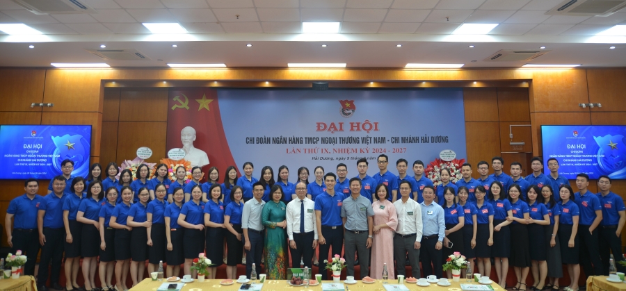 Chi đoàn cơ sở Vietcombank Hải Dương tổ chức thành công đại hội lần thứ ...