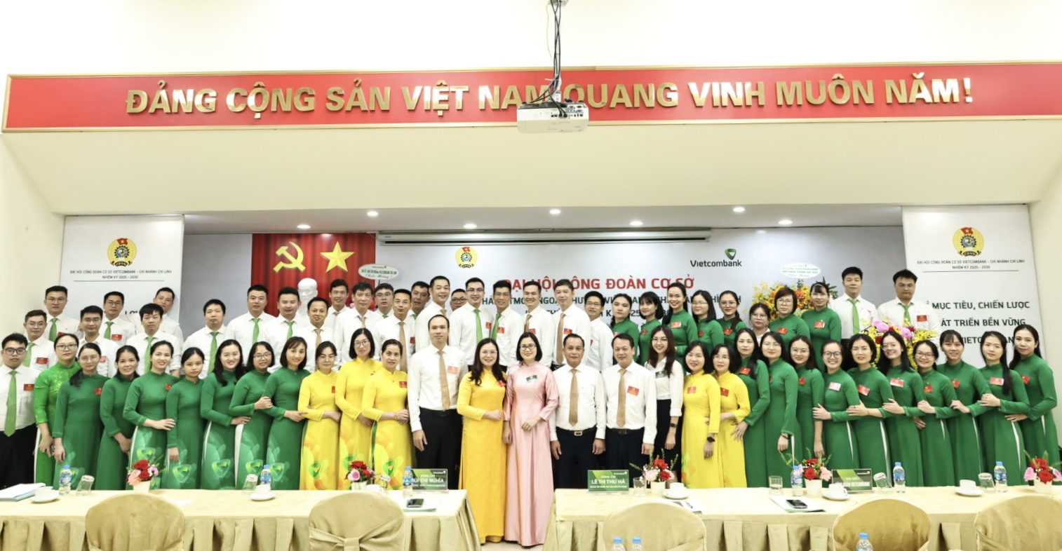Vietcombank Chí Linh tổ chức Đại hội Công đoàn cơ sở lần thứ III, nhiệm ...