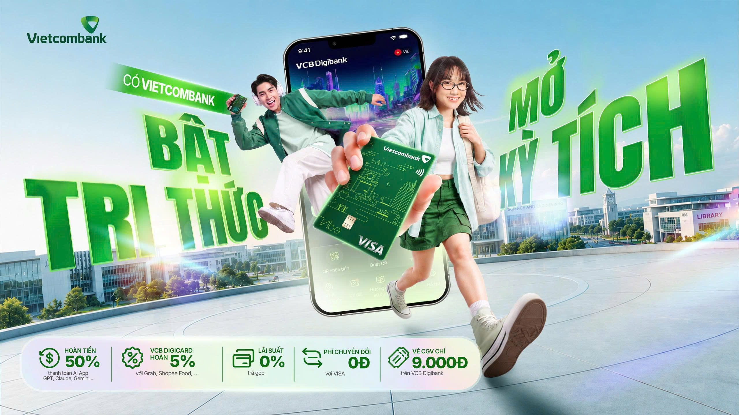 Có Vietcombank - Bật Tri thức, Mở Kỳ tích